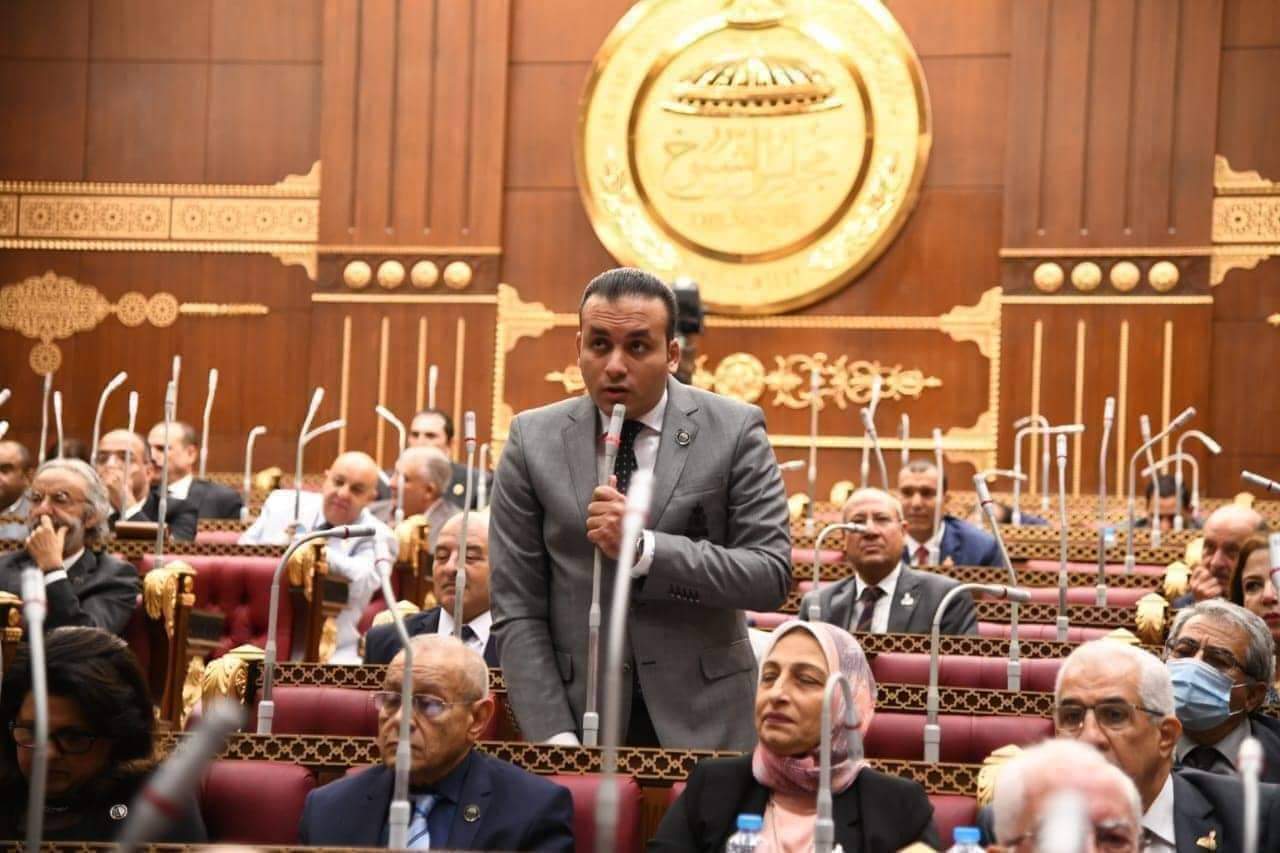 النائب عمرو فهمي عضو مجلس الشيوخ 